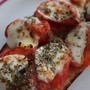 Bruschetta tomates mozzarella